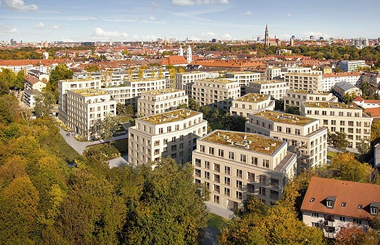 LIVING ISAR Luftaufnahme &copy;ABG Unternehmensgruppe 