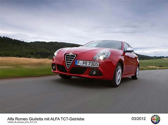 Giulietta - modernster Alfa Romeo aller Zeiten jetzt mit Doppelkupplungsgetriebe ALFA TCT (Archiv) (©Foto. Alfa Romeo)