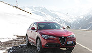 Alfa Romeo Selvio SUPER 2.2 Diesel 154 KW (210 PS) AT8 Q4 in der Farbe Rosso competizione (©Foto, Martin Schmitz)