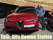 Mit dem Alfa Romeo Stelvio unterwegs im Hochgebirge - Testdrive und Produktvorstellung in Hochgurgl (©Foto. Marikka-Laila Maisel)