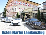 „PS-Kulinaria"  - Aston Martin Frühlingsausflug nach Aschau mit Aston Martin DBS Volante, Aston Martin V8 Vantage Roadster und Aston Martin Rapide (©Foto: MartiN Schmitz)