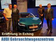 Audi Gebrauchtwagen :plus Zentrum München feierte Eröffnung am 21.10.2013 mit Show “Audi Car Walk” und prominenten Gästen (gFoto: MartiN Schmitz)
