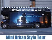 MINI Urban Style Tour Doppeldecker Bus  (Foto: BMW)