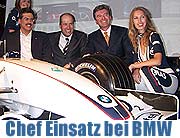 Vorstandsempfang zur offiziellen Einführung am 7,.2.2006: Dr. Wolfgang Armbrecht neuer Leiter der BMW Niederlassung München (Foto: Martin Schmitz