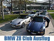 Der BMW Z8 geht auf die Reise Frühjahrsausfahrt 2006 des BMW Z8 Club zum Comer See (Foto: Martin Schmitz)