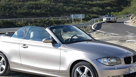 Das neue BMW 1.er Cabrio - eine Probefahrt in der Nähe von Valencia (Foto: Elke Löw)