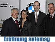 Automag Buchner+Linse feierte Eröffnung des Neubaus am 23. + 24.03.2007 mit Präsentation BMW 3er Cabrio, BMW 1er, BMW 5er und des BMW X5 (Foto:  Beatrice Vohler)