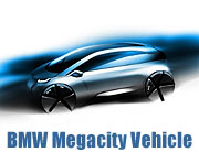Das BMW Megacity Vehicle wird am 21.02.2011 vorgestellt (Designskizze: BMW AG 2010)
