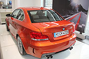 Michael Rahe präsentiert das BMW 1er M Coupé  (Foto: Martin Schmitz)