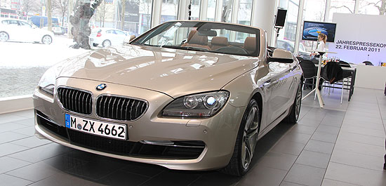 das neue BMW 6er Cabrio kommt am 26.03.2011 (©Foto. MartiN Schmitz)