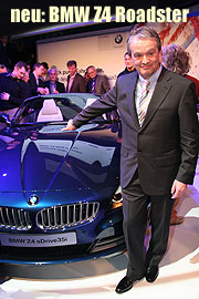 Der neue BMW Z4 - Roadster - vorgestellt am 19.04.2009 in München. Fotos & Video  (Foto: MartiN Schmitz)