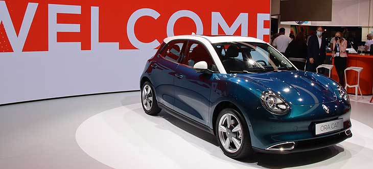 Elektro Lifestyle Marke Ora von Great Wall Motor auf der IAA 2021  (©Foto: Martin Schmitz)