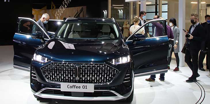 Premium SUV Marke Wey von Great Wall Motor auf der IAA 2021 (©Foto: Martin Schmitz)
