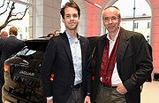 Mario E. Senn (Avalon Premium Cars GmbH München) (li.) und Design-Professor Peter Naumann Foto: Günther Reisp (munich press)