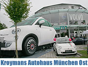 Kroymans München wächst: Eröffnung eines neuen Autohauses für Nissan, Fiat, Abarth, Lancia und Volvo am 13./14.09.2008 in der Wasserburger Landstraße  (Foto: MartiN Schmitz)