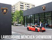 Design-Ikonen in neuem Domizil - Christian Meyer lenkt jetzt Lamborghini München im exklusiven neuen Showroom an der Leonrodstraße (©Foto. Martin Schmitz)