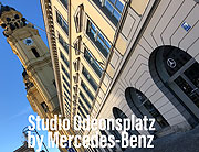 Neues Markenerlebnis in München: Mercedes-Benz eröffnete ‚Studio Odeonsplatz‘ am 14.11.2020 (©Foto. Martin Schmitz)