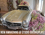 ‚Studio Odeonsplatz by Mercedes-Benz‘ - mit der Kampagne "New Awkening" floral in den Frühling 2021 im Brand Experience Space  (©Foto: Martin Schmitz)