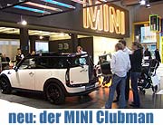 Einführungsevent bei MINI München unter dem Motto „The other MINI“ am 11.11.2007: der neue MINI Clubman (Foto: Marikka-Laila Maisel)