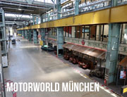 Motorworld München - Neuer Treffpunkt der Mobilität - Autoparadies in alter Lokhalle auf 45.000 qm stellt alles in den Schatten (©fptp: Martin Schmitz)