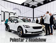 2 on tour:  Polestar 2 Roadshow auf dem MAC Forum des Münchner Flughafens vom 28.-31.08.2019 (©Foto: Volvo / Polestar)