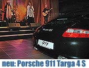 Der neue Porsche 911 Targa 4 und Targa 4 S . Vorstellung am 3.11.2006 im Porsche Zentrum Süd (Foto: Peter v. Oppen)