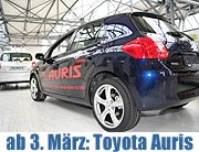 Toyota DIT München GmbH. Der Toyota Vertragshändler in München feiert am 03. März 2007 in seinen 2 Niederlassungen die Neuvorstellung des neuen Toyota AURIS (Foto: MartiN Schmitz))