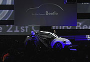 Weltpremiere des neuen Volkswagen Beetle in Berlin, E-Werk, am 18.04.2011 (Foto. VW)