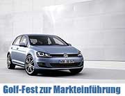 Der neue Golf VII - Markteinführung mit Golf-Fest am 10.11.2012 bei allen Volkswagen Händlern in München (©Foto: VW)