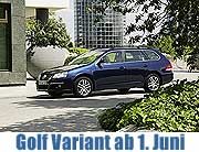 Der neue Golf Variant - ab dem 1. Juni 2007 beim Volkswagen Händler in München (Foto: Volkswagen)