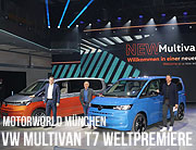 Weltpremiere VW T7 Multivan am 10.06.2021 Premiere aus der Motorworld München als Online-Veranstaltung. (©Foto: Martin Schmitz)