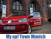 Aktion VW "My up! Town. Munich" @ 8 Seasons: bis 8.12.2011 up! probefahren und beim My up! town Munich Videocontest einen VW up! gewinnen (©Foto. Martin Schmitz)