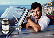 Cristiano Basso verkörpert den Spirit des Mercedes-Benz Perfume für den Mann 