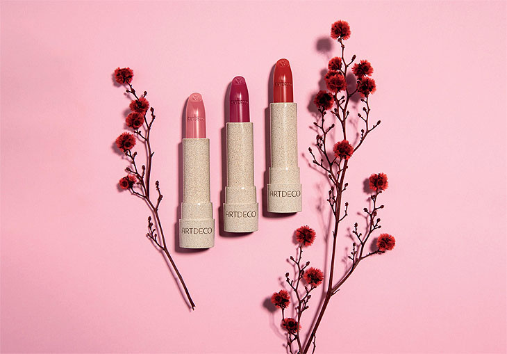 ARTDECO Green Couture Natural Cream Lipsticks -  seit August 2021 auf den Markt 