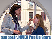 Maximilianstraße 25: Temporärer NIVEA Shop in München. Exklusiver Anti-Aging Pop Up Store öffnet für zehn Tage vom 12.-21.03.2009 (Foto: Marikka-Laila Maisel)