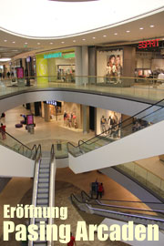 Einkaufszentrum in München Pasing. Die Pasing Arcaden eröffneten am 15.03.2011 (Foto: MartiN Schmitz)
