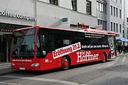 auch per Bus kommt man vom Pasinger Bahnhof direkt zu Höffner (Foto. Martin Schmitz)