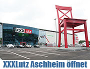 Das Einrichtungshaus XXXLutz eröffnete am 30.06. in Aschheim. (Foto: MartiN Schmitz)