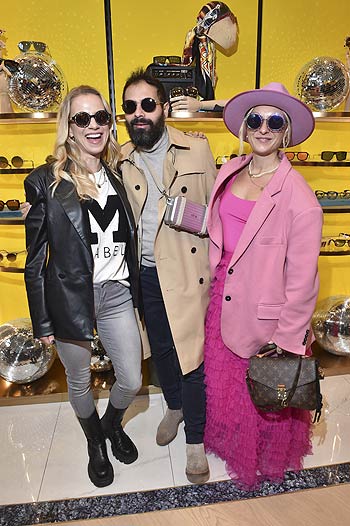 Anneke D&uuml;rkopp, Sohi Malih, Elisa Malih @ Elton John Pops Up im Ingolstadt Village, Store Opening, 14.04.2023 &copy;Foto: BrauerPhotos / Goran Nitschke f&uuml;r Ingolstadt Village