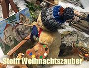 Steiff Weihnachtszauber 2015 "Bärenland" im Schaufenster der Galeria Kaufhof am Marienplatz München (©Foto. Martin Schmitz)