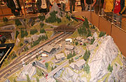 Modeleisenbahnen in der Spielwaren-Abteilung (Foto: Martin Schmitz)