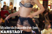 Wolford Modenschau am Samstag im Karstadt Oberpollinger (Foto: Wolford)