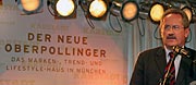OB Christian Ude bei seiner Ansprache zur Eröffnung des Oberpollinger (Foto: Martin Schmitz)