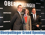 Eröffnung mit Premier Sohn: Premium Kaufhaus Oberpollinger Grand Opening mit Pierre Sarkozy als Ehrengast (Foto: MartiN Schmitz)