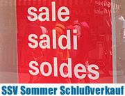 Sommerschlussverkauf SSV 2006 startet schon am 24.07.2006 Der Handel lockt mit Super Rabatten (Foto: MartiN Schmitz)