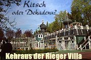 Kitsch oder Dekadenz? Kehraus der Rieger Villa in Grünwald (Foto: Marikka-Laila Maisel)
