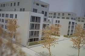 Modell der Anlage amnArnulfpark (Foto: MartiN Schmitz)