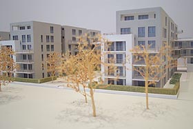 Modell der Anlage am Arnulfpark (Foto: Martin Schmitz)