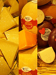 Hunderte Käse Spezialitäten in der Käseabteilung der Galerei Gourmet am Marienplatz (©Foto: Marikka-Laila Maisel)