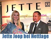 Jette Joop eröffnete im Hettlage Piazza einen Shop-in-Shop (Foto: Martin Schmitz)
